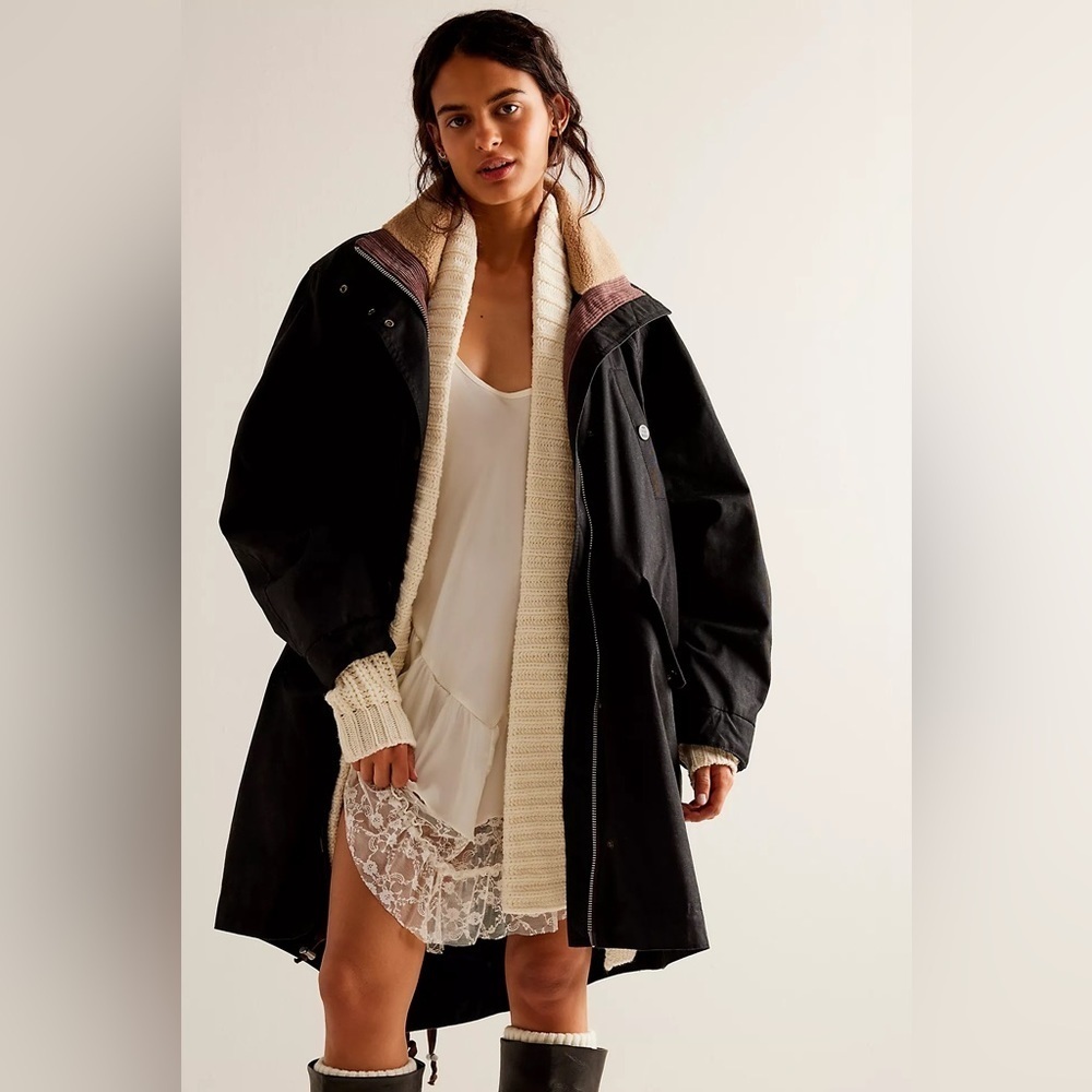 NWT We The Free Juki Waxed Parka - Picture 4 of 8